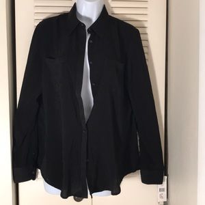 Black, long sleeves women’s shirt